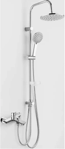 Душевая система Agger Brave A2393500 с изливом, хром Душевая система Agger Brave A2393500 с изливом, хром