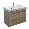 Тумба раковина Comforty Тромсе-80 00004142219 дуб сонома раковина Fest 80 F01 Тумба раковина Comforty Тромсе-80 00004142219 дуб сонома раковина Fest 80 F01