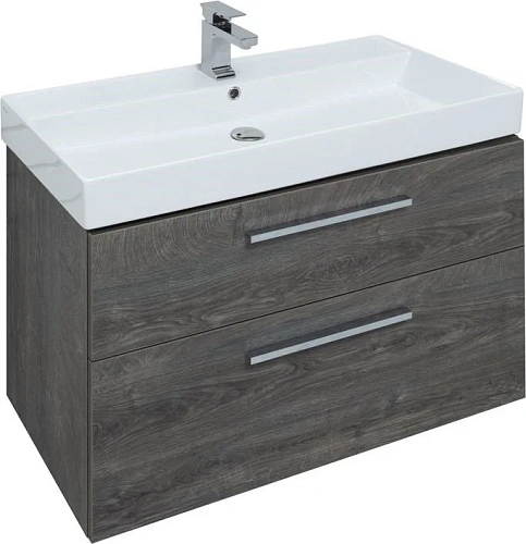 Комплект мебели Aquanet Nova 90 дуб рошелье (2 ящика) 00243257 Комплект мебели Aquanet Nova 90 дуб рошелье (2 ящика) 00243257