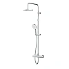 Душевая система AM.PM X-Joy F0785A400 с термостатом, верхний душ 220мм, хром