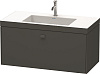 Картинка анонса товара «тумба с раковиной duravit brioso br4602t1052 100 см европейский дуб»