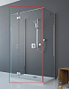 Картинка анонса товара «душевая дверь radaway essenza new kdj+s 110l 385023-01-01l»