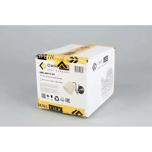 Светильник настенный (Бра) Omnilux Leonessa OML-29111-01 Светильник настенный (Бра) Omnilux Leonessa OML-29111-01