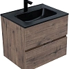 Тумба под раковину Aquanet Алвита New 60 2 ящика, дуб веллингтон табак 00334184 подвесная Тумба под раковину Aquanet Алвита New 60 2 ящика, дуб веллингтон табак 00334184 подвесная