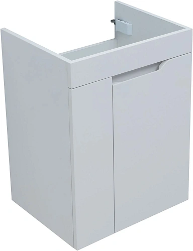 Тумба под раковину Aquanet Практика 50 белый матовый 00330451 напольная/подвесная Тумба под раковину Aquanet Практика 50 белый матовый 00330451 напольная/подвесная