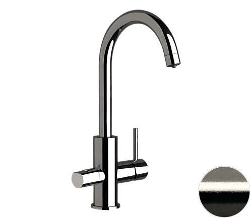 Смеситель для кухни Remer X Style N792DWNP, никель брашированный Смеситель для кухни Remer X Style N792DWNP, никель брашированный