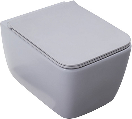 Унитаз подвесной Allen Brau Liberty 4.33007.AN с крышкой, антрацит