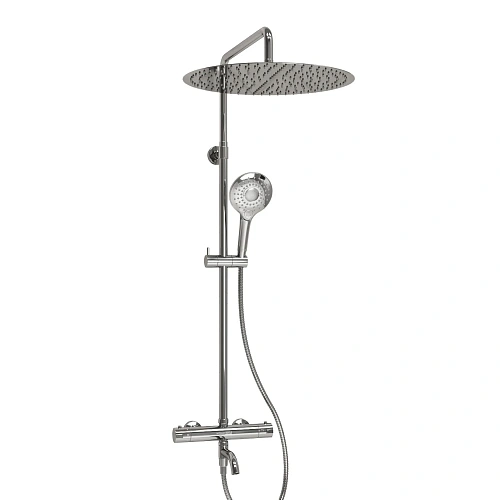 Душевая система WasserKRAFT A188.117.101.010.CH Thermo с термостатом хром Душевая система WasserKRAFT A188.117.101.010.CH Thermo с термостатом хром