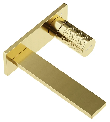 Смеситель для раковины Sancos Nexus SC9013BG с внутренней частью, брашированное золото, PVD покрытие Смеситель для раковины Sancos Nexus SC9013BG с внутренней частью, брашированное золото, PVD покрытие