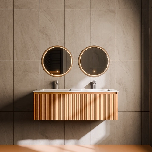 Комплект мебели ArtDecco Elizabeth 120 AEL12W11D2MF белый дуб Комплект мебели ArtDecco Elizabeth 120 AEL12W11D2MF белый дуб