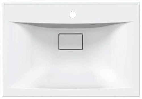 Раковина Vincea VCB-3M650W из искусственного камня, цвет белый Раковина Vincea VCB-3M650W из искусственного камня, цвет белый