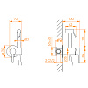Гигиенический душ RGW Shower Panels SP-206B черный Гигиенический душ RGW Shower Panels SP-206B черный