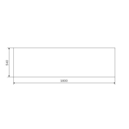 Экран для ванны фронтальный AM.PM Gem W93A-180-070W-P 180x70/180x80 Экран для ванны фронтальный AM.PM Gem W93A-180-070W-P 180x70/180x80