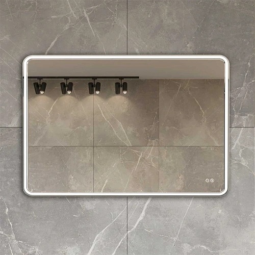 Зеркало Vincea LED VLM-3VC120-2 1200х800 c сенсорным выключателем и диммером, антизапотевание Зеркало Vincea LED VLM-3VC120-2 1200х800 c сенсорным выключателем и диммером, антизапотевание