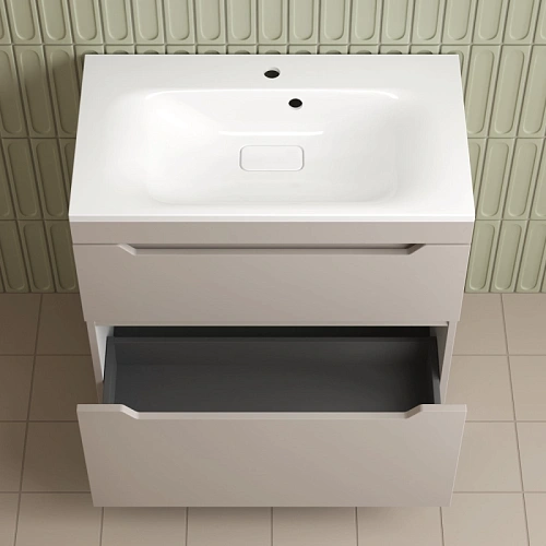 Тумба под раковину Style Line Остин 80 см ЛС-00002397 напольная, крем Тумба под раковину Style Line Остин 80 см ЛС-00002397 напольная, крем