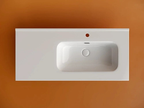 Раковина Ceramica Nova Element CN7003R мебельная чаша справа с отверстием под смеситель 1010x465x180 мм белый Раковина Ceramica Nova Element CN7003R мебельная чаша справа с отверстием под смеситель 1010x465x180 мм белый