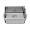 Кухонная мойка Paulmark YUNI 49 UN YU49-BS, брашированная 490х440мм Кухонная мойка Paulmark YUNI 49 UN YU49-BS, брашированная 490х440мм