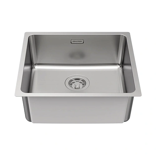 Кухонная мойка Paulmark YUNI 49 UN YU49-BS, брашированная 490х440мм Кухонная мойка Paulmark YUNI 49 UN YU49-BS, брашированная 490х440мм