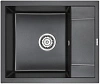 Кухонная мойка Paulmark OPTIMUM PM216050-BL черный 600х500 мм