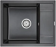 Кухонная мойка Paulmark OPTIMUM PM216050-BL черный 600х500 мм Кухонная мойка Paulmark OPTIMUM PM216050-BL черный 600х500 мм