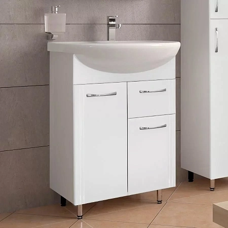 Тумба под раковину Style Line Эко Стандарт 11 (1 ящ.) ЛС-00000101 Тумба под раковину Style Line Эко Стандарт 11 (1 ящ.) ЛС-00000101