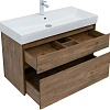 Тумба под раковину Aquanet Nova Lite 100 (SLIM SYNERGY) дуб рустикальный, 2 ящика 00249957 Тумба под раковину Aquanet Nova Lite 100 (SLIM SYNERGY) дуб рустикальный, 2 ящика 00249957