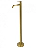 Смеситель для раковины Wonzon &amp; Woghand STICK напольный, брашированное золото (WW-88649905-BG)