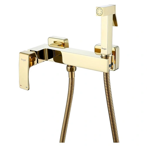 Гигиенический душ Raglo R01.51.23 настенный, золото Гигиенический душ Raglo R01.51.23 настенный, золото