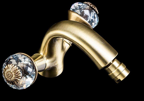 Смеситель для биде Boheme FLORA 316-FL Бронза Смеситель для биде Boheme FLORA 316-FL Бронза