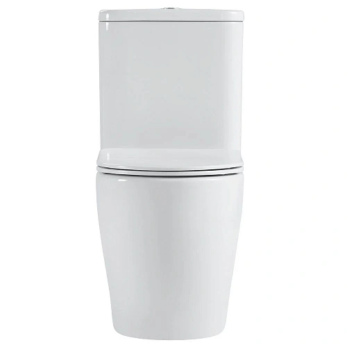 Унитаз напольный Black&White W-7789 P-trap / Geberit/ Rimless / anti-dirt (620x360x810) компакт 7789W Унитаз напольный Black&White W-7789 P-trap / Geberit/ Rimless / anti-dirt (620x360x810) компакт 7789W