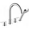 Смеситель на борт ванны Hansgrohe Vernis Shape 71459000 хром