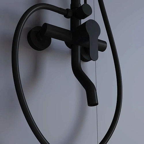 Душевая система RGW Shower Panels SP-24B черный Душевая система RGW Shower Panels SP-24B черный