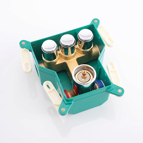 Смеситель для душа Vincea VSCV-431BG4 встраиваемый, брашированное золото Смеситель для душа Vincea VSCV-431BG4 встраиваемый, брашированное золото