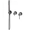 Смеситель для душа Wonzon &amp; Woghand встраиваемый, темный графит (WW-838017-BGM)