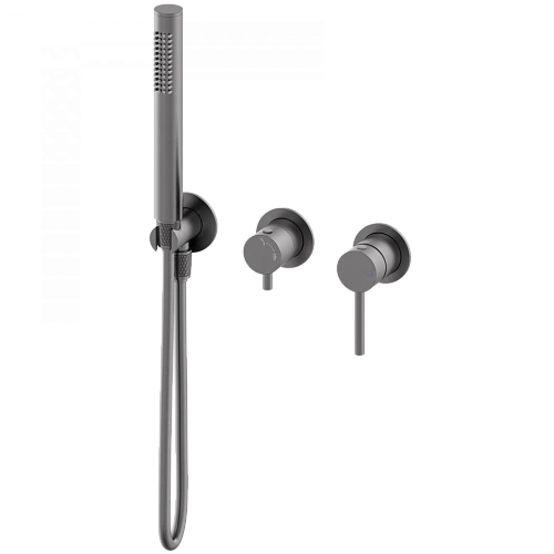Смеситель для душа Wonzon & Woghand встраиваемый, темный графит (WW-838017-BGM) Смеситель для душа Wonzon & Woghand встраиваемый, темный графит (WW-838017-BGM)