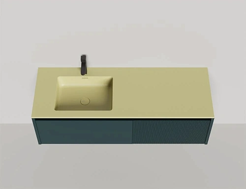 Тумба со столешницей Salini Domino 1400 27D.AD.080.060.E эмаль, Onda Plus влагостойкий мдф Тумба со столешницей Salini Domino 1400 27D.AD.080.060.E эмаль, Onda Plus влагостойкий мдф