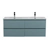 Тумба под раковину BelBagno KRAFT-1200-4C-SO-AO голубой матовый, 1200x455x500