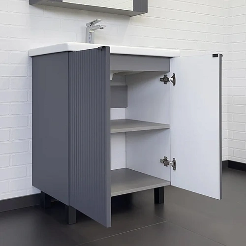 Тумба с раковиной Comforty Лима-70 00-00013686 антрацит раковина Como 70 Тумба с раковиной Comforty Лима-70 00-00013686 антрацит раковина Como 70