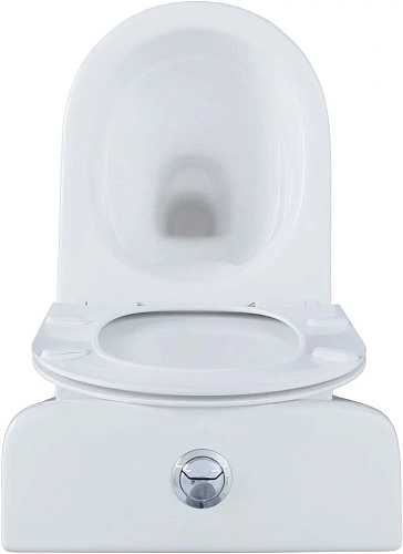 Чаша напольного унитаза Aquanet Rimless Roll 2-C CL-12289 с сиденьем Чаша напольного унитаза Aquanet Rimless Roll 2-C CL-12289 с сиденьем