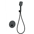 Смеситель для душа Wonzon & Woghand с термостатом, встраиваемый, черный матовый (WW-D1017-A-MB) Смеситель для душа Wonzon & Woghand с термостатом, встраиваемый, черный матовый (WW-D1017-A-MB)