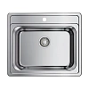 Кухонная мойка Omoikiri Ashi 56-IN нерж.сталь/нержавеющая сталь 4993449