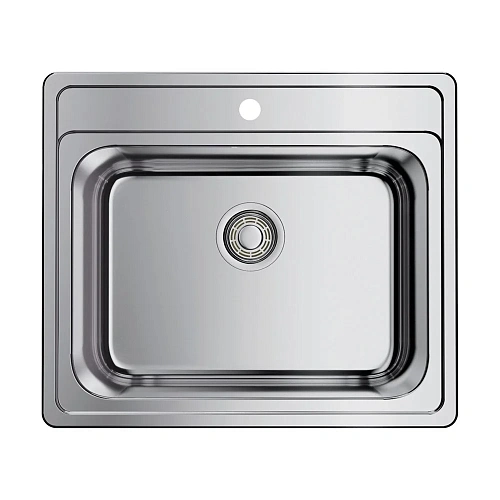 Кухонная мойка Omoikiri Ashi 56-IN нерж.сталь/нержавеющая сталь 4993449 Кухонная мойка Omoikiri Ashi 56-IN нерж.сталь/нержавеющая сталь 4993449