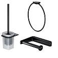 Комплект аксессуаров AM.PM Inspire V2.0 AK50T1103B для зоны туалета, черный Комплект аксессуаров AM.PM Inspire V2.0 AK50T1103B для зоны туалета, черный