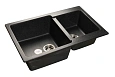 Кухонная мойка GranFest Practic P-780 K чер черный Кухонная мойка GranFest Practic P-780 K чер черный