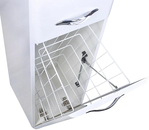 Шкаф-пенал Style Line Каре 30 L с корзиной Люкс белая PLUS СС-00002325 Шкаф-пенал Style Line Каре 30 L с корзиной Люкс белая PLUS СС-00002325