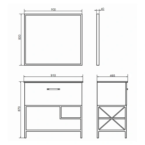 Тумба с раковиной Comforty Бредфорд-90 00-00009955 белый глянец раковина Comforty 90E Тумба с раковиной Comforty Бредфорд-90 00-00009955 белый глянец раковина Comforty 90E