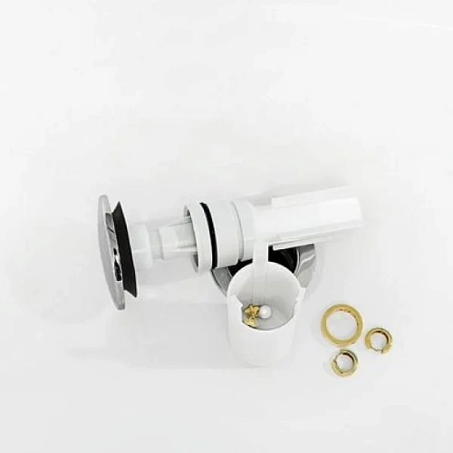 Донный клапан Villeroy & Boch 92198800 нажимной с сифоном EasyAccess Донный клапан Villeroy & Boch 92198800 нажимной с сифоном EasyAccess