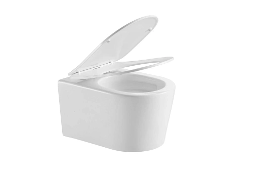 Унитаз подвесной Aquatek ОБЕРОН AQ1363WT-00 с сиденьем микролифт, белый Унитаз подвесной Aquatek ОБЕРОН AQ1363WT-00 с сиденьем микролифт, белый