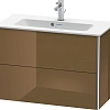 Тумба под раковину Duravit XSquare XS416606161 подвесная 81 см Коричнево-оливковый глянцевый Тумба под раковину Duravit XSquare XS416606161 подвесная 81 см Коричнево-оливковый глянцевый