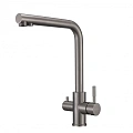 Смеситель для кухни Milacio Ultra ( MCU.553.GM ) вороненая сталь Смеситель для кухни Milacio Ultra ( MCU.553.GM ) вороненая сталь